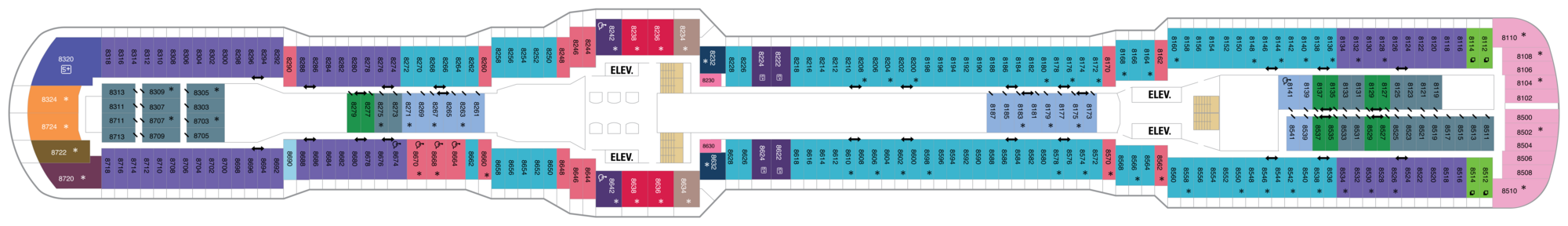 Deck 8 plan